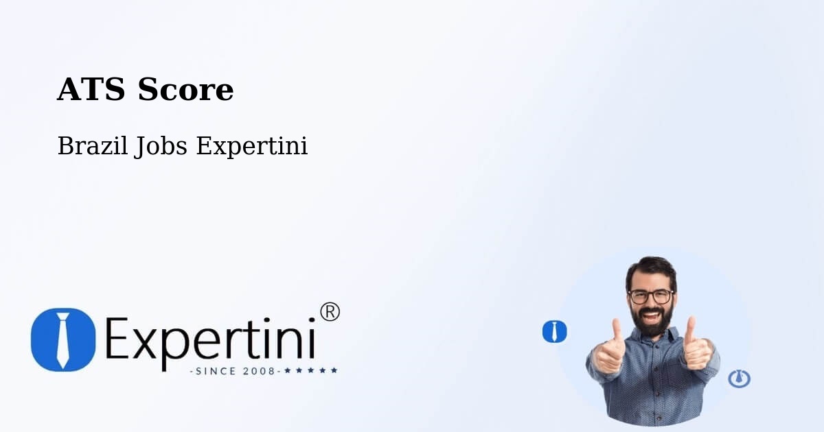 Resume ATS Score & Job Description Match Tool – Gramado - Brazil Jobs Expertini